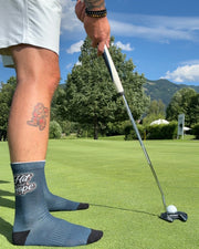 HIT AND HOPE Golfsocken – Basic Petrol