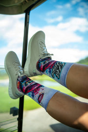 HIT AND HOPE Golfsocken – Hot Lips