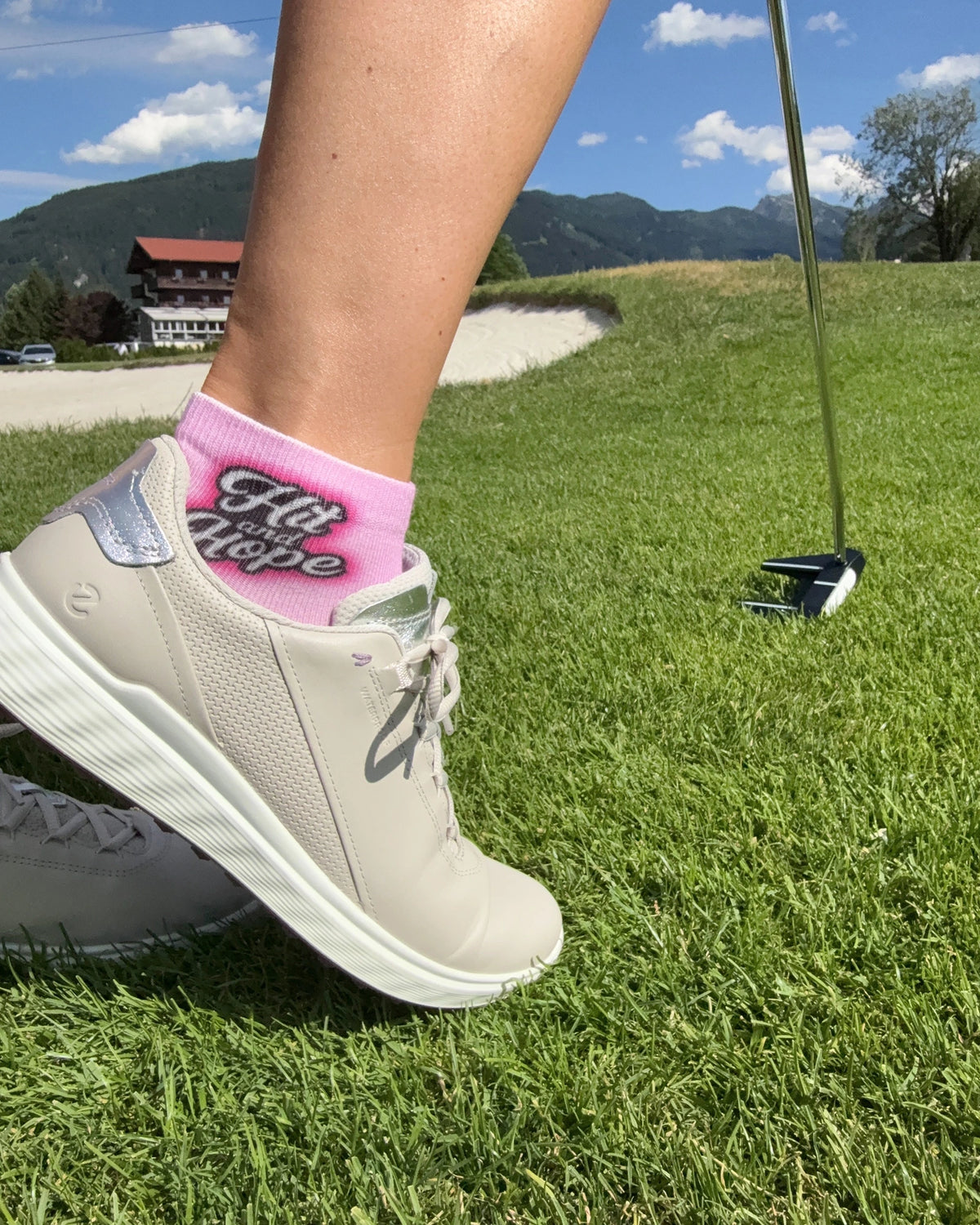 HIT AND HOPE Quarter-Socken – Pink
